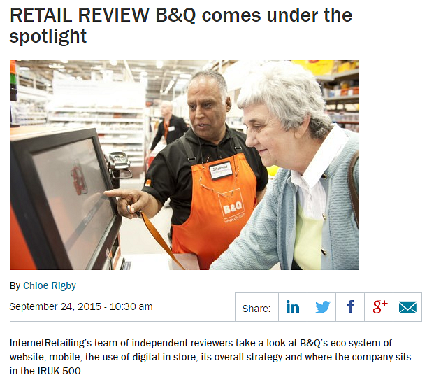 Review of B&Q