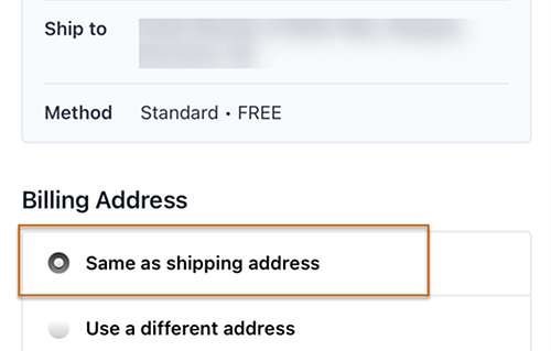 Example removing redundant entry from Amazon