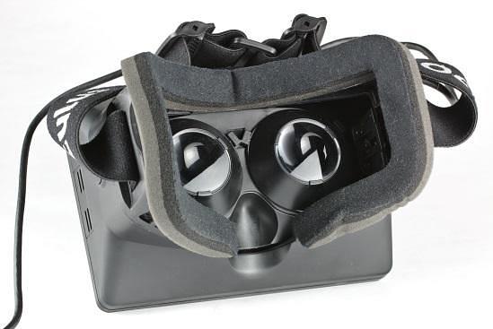VR holder from back