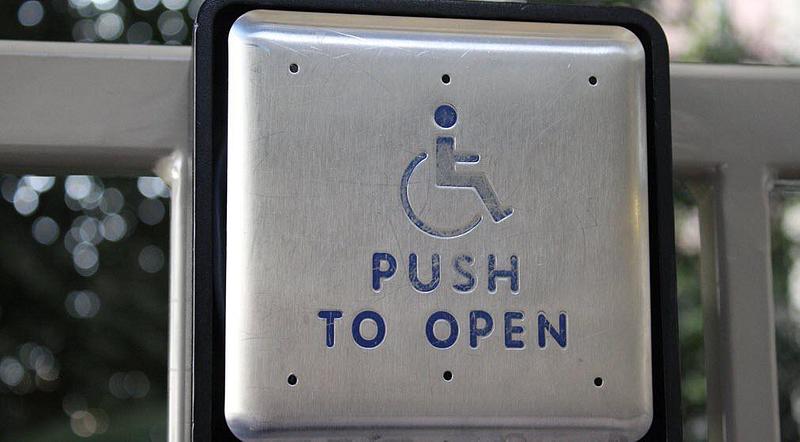 Push To Open disabled button