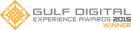 Gulf Digital Experience Awards 2015 winner